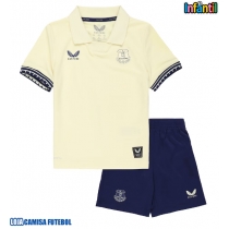 Camisa de Futebol Everton Equipamento Secundário Infantil 2025-26 Manga Curta (+ Calças curtas)